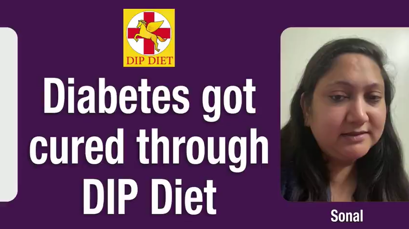 Diabetes got cured through DIP Diet