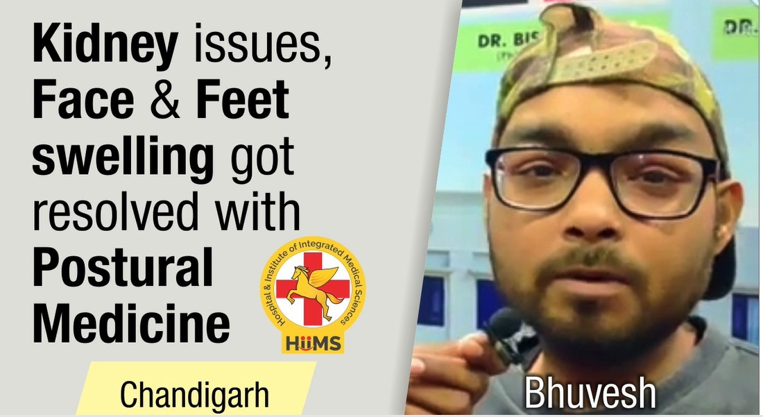 Kidney issues Face & Feet swelling got resolved with Postural Medicine