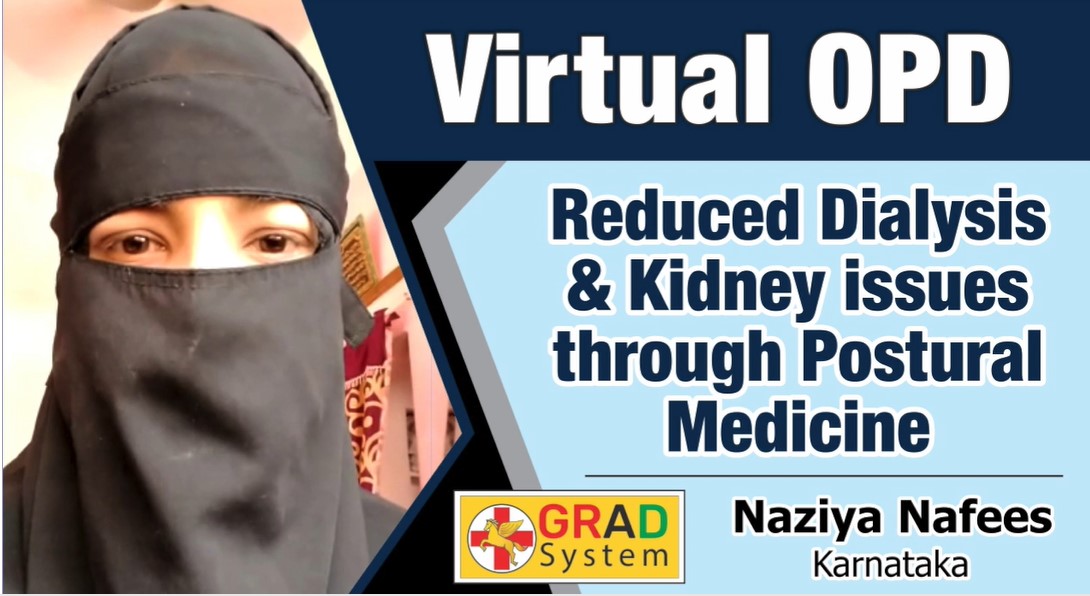 Reduced Dialysis & Kidney issues through Postural Medicine
