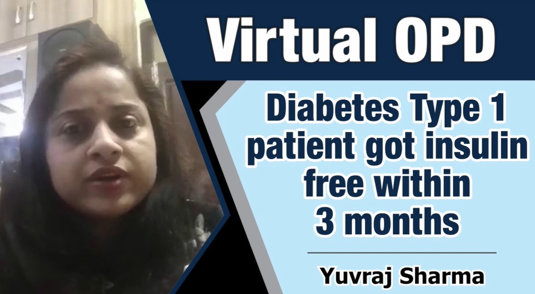 Diabetes Type 1 patient got insulin free within 3 months