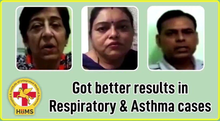 Got better results in Respiratory & Asthma Case