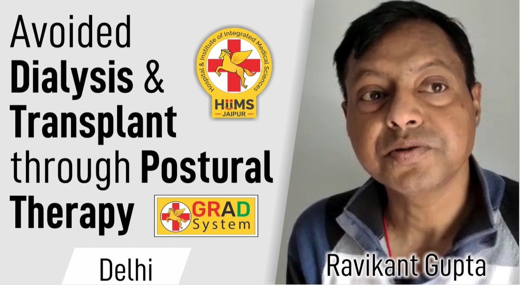 Avoided Dialysis & Transplant through Postural Therapy