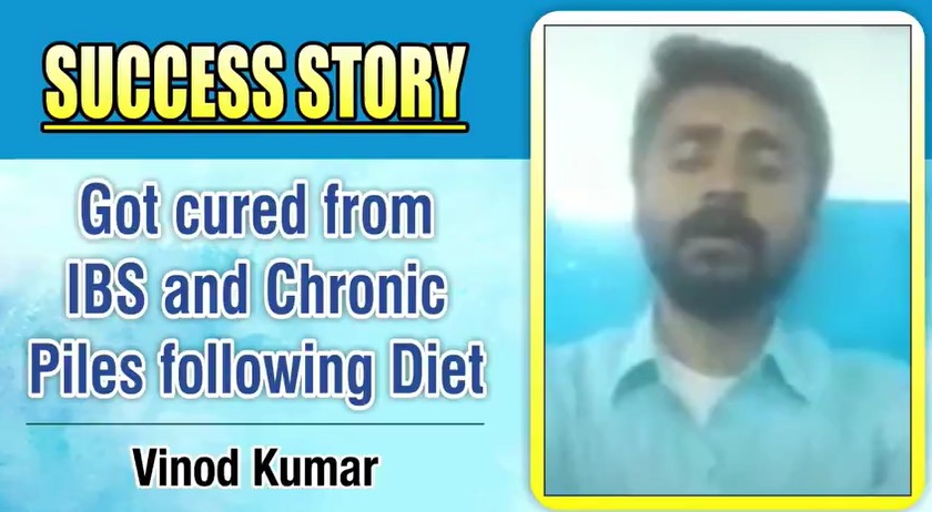 Got cured from IBS and Chronic Piles following Diet