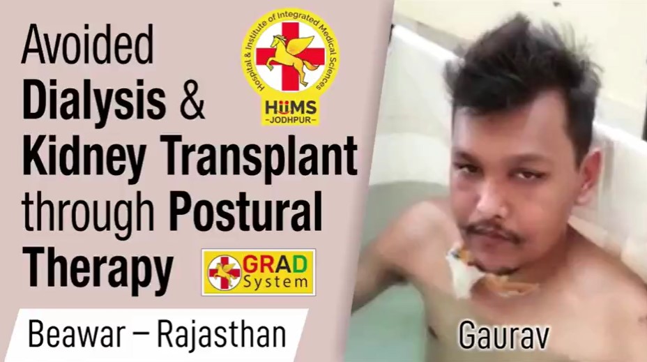 Avoided Dialysis & Kidney Transplant through Postural Therapy