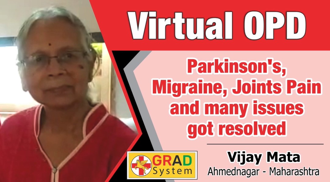 Parkinson's, Migrain, Joints Pain and many issues got resolved