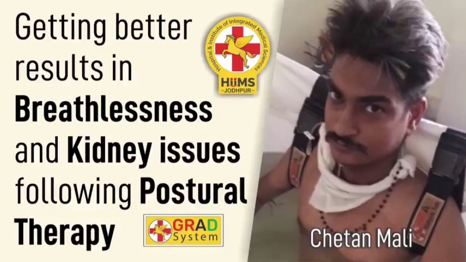 Getting better results in Breathlessness and Kidney issues following Postural Therapy
