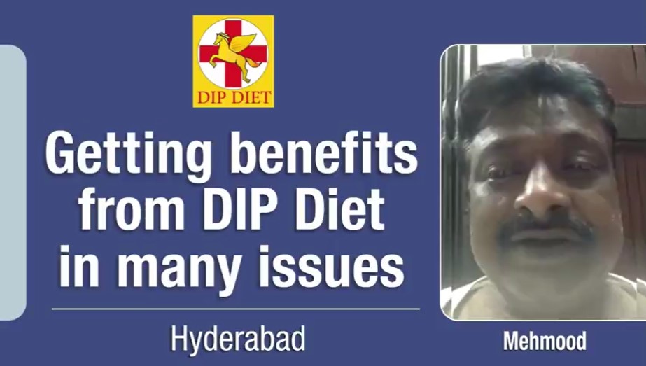 Getting benefits from DIP Diet in many issues