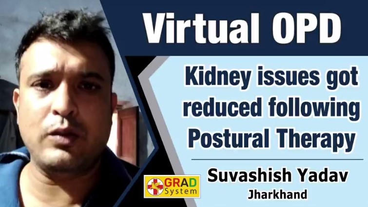 Kidney issues got reduced following Postural Therapy