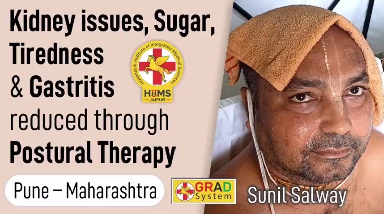 KIDNEY ISSUES, SUGAR, TIREDNESS & GASTRITIS REDUCED THROUGH POSTURAL THERAPY