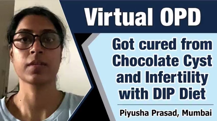 ›GOT CURED FROM CHOCOLATE CYST AND INFERTILITY WITH DIP DIET