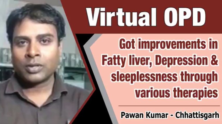 OT IMPROVEMENT IN FATTY LIVER, DEPRESSION & SLEEPLESSNESS THROUGH VARIOUS THERAPIES