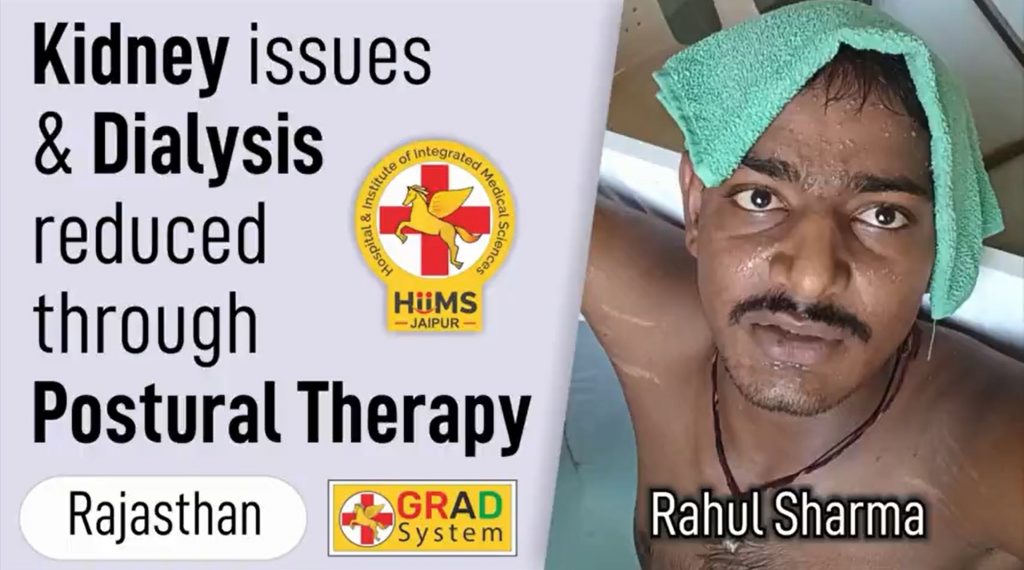 Kidney issues & Dialysis reduced through Postural Therapy