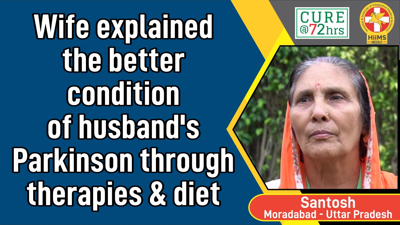 WIFE EXPLAINED THE BETTER CONDITION OF HUSBAND’S PARKINSON THROUGH THERAPIES AND DIET