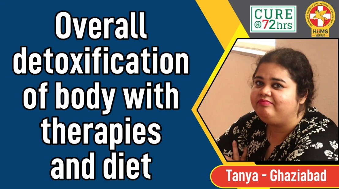 Overall detoxification of body with therapies and diet