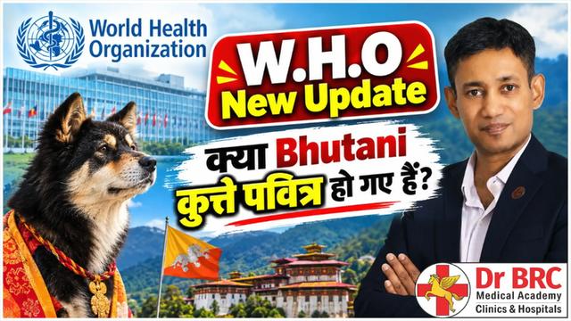 WHO New Update: क्या Bhutani कुत्ते पवित्र हो गए हैं?